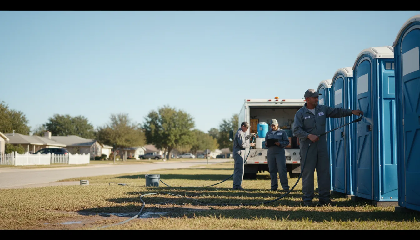 Long-Term Portable Toilet Rental in Eden, GA near me